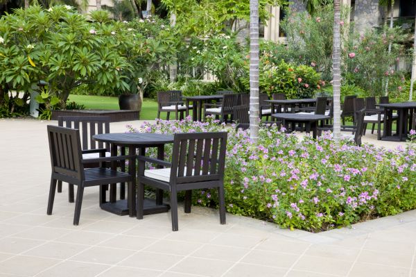 Courtyard Landscaping in Lansdale