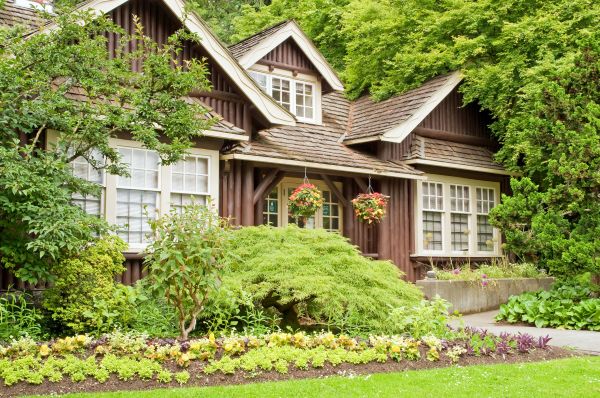 Log Home Landscaping in Lansdale