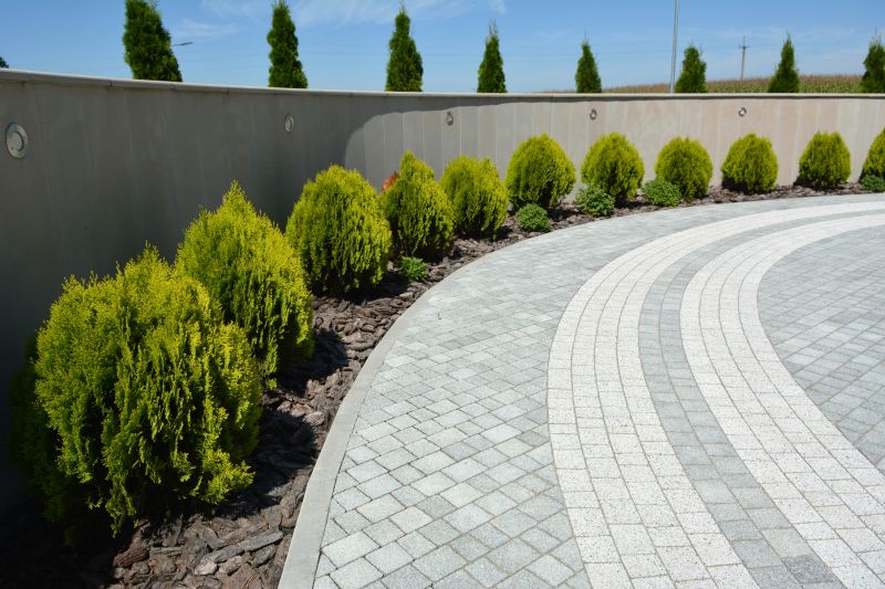 Paver Pathway Connecting Spaces